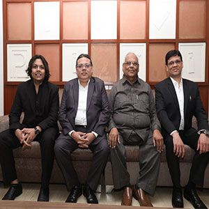 Jayesh Agarwal & Navneet Agarwal, Director, JP Agarwal, Advisor, Sumeet Agarwal, Chairman & CEO