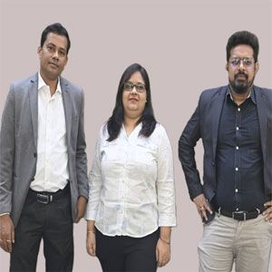 Santosh Hazra, Managing Director & Anameeka Chakraborty, General Manager, Amiya Mahapatra, Executive Director