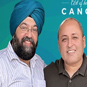 Arpan Talwar, Co-Founder, Dr Mandeep Singh, Chief Mentor & Lead Oncologist