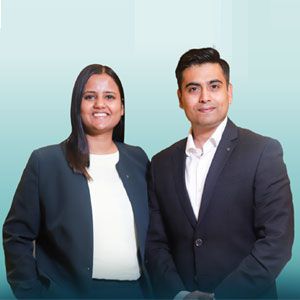 Swagat Prasad, Founder, Khushboo Prajapati, Vice President 