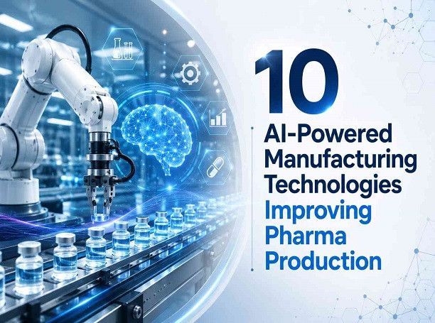10 AI-Powered Manufacturing Technologies Improving Pharma Production India Pharma Outlook