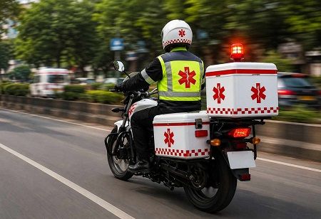  India Drafts Bike Ambulance Norms for Faster Response India Pharma Outlook
