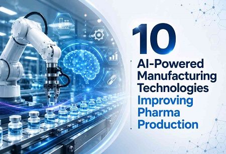  10 AI-Powered Manufacturing Technologies Improving Pharma Production India Pharma Outlook