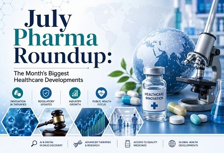  July Pharma Roundup: The Month's Biggest Healthcare Developments, India Pharma Outlook