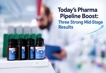  Today's Pharma Pipeline Boost: Three Strong Mid-Stage Results India Pharma Outlook